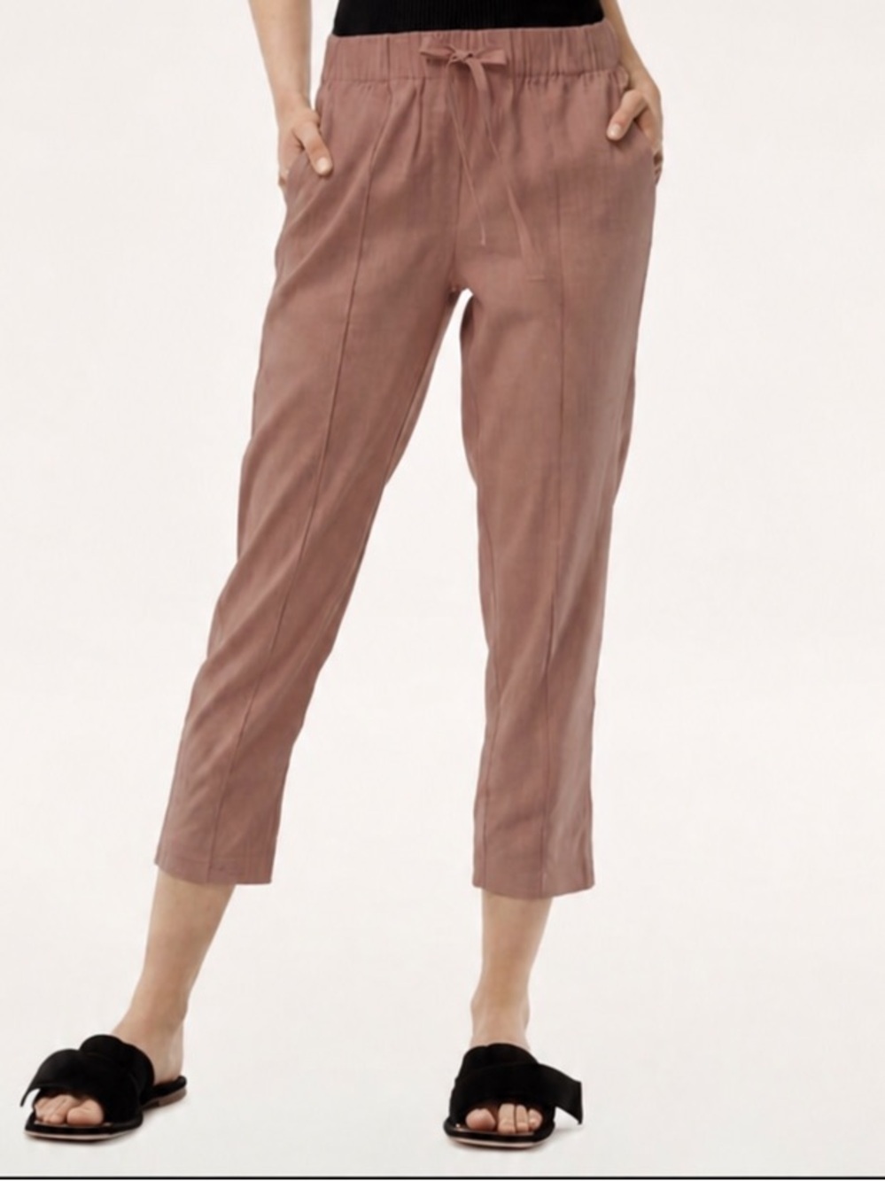 Aritzia Babaton Day Linen Pant Sz XS